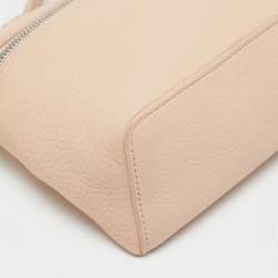 مملوكة مسبقًا Loro Piana Extra Pocket L19 Pink Leather Pouch Bag