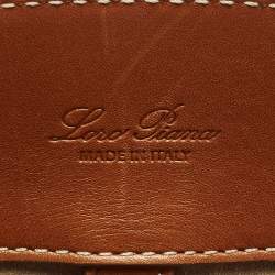 مملوكة مسبقًا Loro Piana Sesia Micro Brown Leather Tote