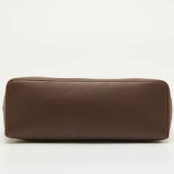 مملوكة مسبقًا حقيبة جيب إضافية لورو بيانا L27 جلد بني