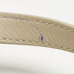 Pre Owned حقيبة  صغيرة لورو بيانا L27 جلد بيج بمخزن إضافي