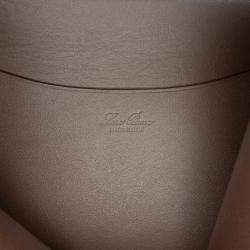 Pre Owned Loro Piana Brown Nubuck Loom L32