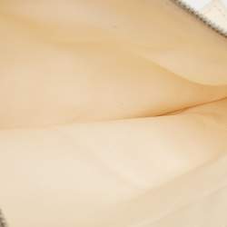 Loro Piana Cream/Black Raffia and Leather Inside Out Tote