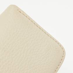 Pre Owned Loro Piana Beige Leather Extra Pocket L19 Pouch