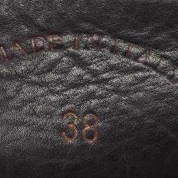 Pre Owned Loro Piana Black Suede Summer Charms Walk Loafers Size 38