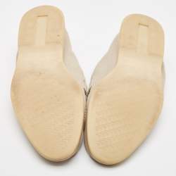 Pre Owned Loro Piana Grey Suede Summer Charms Walk Loafers Size 38.5