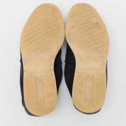 Pre Owned Loro Piana Blue Suede Summer Charms Walk Loafers Size 37