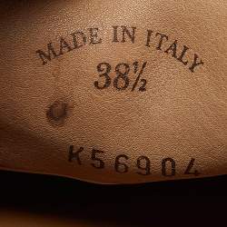 Pre Owned Loro Piana Beige Suede Summer Charms Walk Loafers Size 38.5