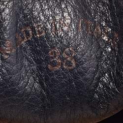 Pre Owned Loro Piana Navy Blue Suede Summer Charms Walk Loafers Size 38