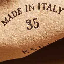 Pre Owned Loro Piana Beige Suede Summer Charms Walk Loafers Size 35