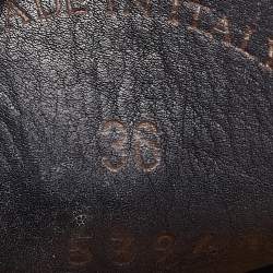 Pre Owned Loro Piana Navy Blue Nubuck Leather Summer Charms Walk Loafers Size 36