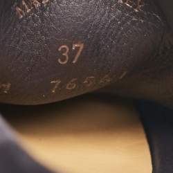 Pre Owned Loro Piana Blue Suede Summer Charms Walk Slip On Loafers Size 37