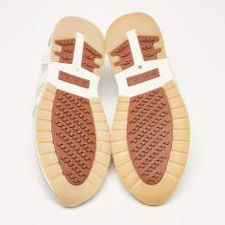 Pre Owned Loro Piana Grey Wool 360 LP Flexy Walk Low Top Sneakers Size 36