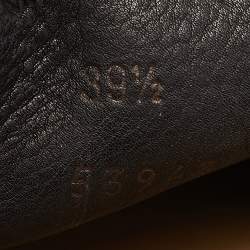 Pre Owned Loro Piana Black Suede Summer Charms Walk Loafers Size 39.5