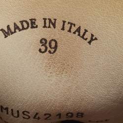Pre Owned Loro Piana Grey Suede Babouche Charms Walk Mules Size 39