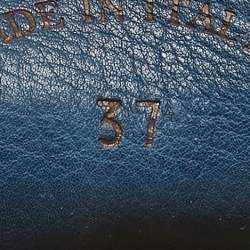 Pre Owned Loro Piana Blue Suede Summer Walk Loafers Size 37