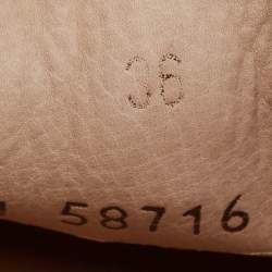 Pre Owned Loro Piana Beige Suede Summer Charms Walk Loafers Size 36