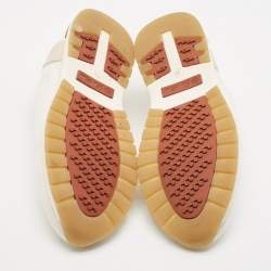 Loro Piana Cream Fabric and Suede 360 LP Flexy Walk Sneakers Size 39