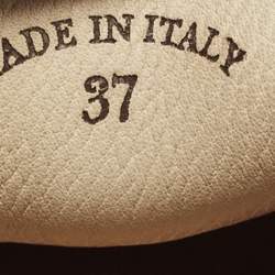 Pre Owned Loro Piana Beige Suede Summer Charms Walk Loafers Size 37