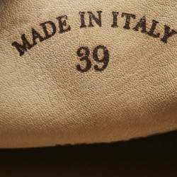 Pre Owned Loro Piana Beige Suede Summer Charms Walk Loafers Size 39