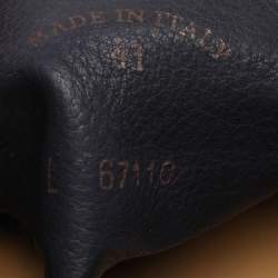 Pre Owned Loro Piana Navy Blue Suede Summer Charms Walk Loafers Size 41