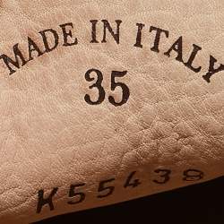 Pre Owned Loro Piana Beige Suede Summer Charms Walk Slip On Loafers Size 35