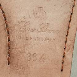 Loro Piana Grey Suede Summer Charms Walk Loafers Size 38.5