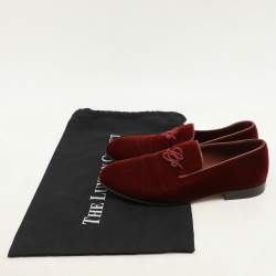 Loro Piana Kummel Velvet Venice Smoking Slippers 36