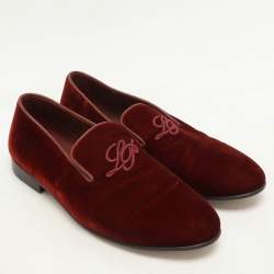 Loro Piana Kummel Velvet Venice Smoking Slippers 36
