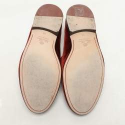 Loro Piana Kummel Velvet Venice Smoking Slippers 36