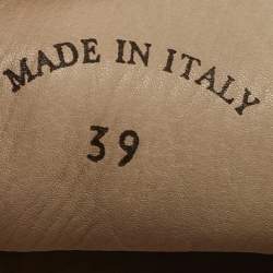 Pre Owned Loro Piana Grey Suede Babouche Charms Walk Mules Size 39