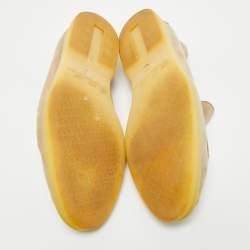 Pre Owned Loro Piana Beige Suede Summer Charms Walk Loafers Size 38