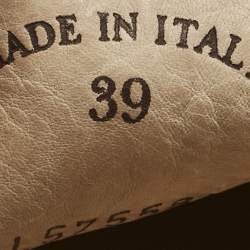 Pre Owned Loro Piana Beige Suede Summer Charms Walk Loafers Size 39