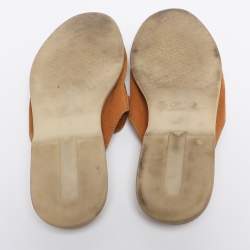 Pre Owned Loro Piana Grey Suede Babouche Charms Walk Mules Size 39