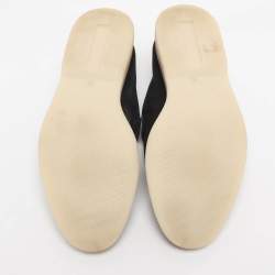Pre Owned Loro Piana Black Suede Summer Charms Walk Loafers Size 36