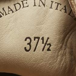 Pre Owned Loro Piana Beige Suede Summer Walk Loafers Size 37.5