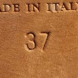 Pre Owned Loro Piana Brown Leather Buckle Details Ankle Length Boots Size 37