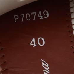 Pre Owned Loro Piana White Knit Fabric and Suede 360 LP Flexy Walk Lace Up Sneakers Size 40