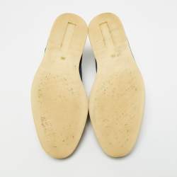 Pre Owned Loro Piana Open Walk Size 35.5 Blue Suede Ankle Length Boots