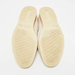 Pre Owned Loro Piana Summer Charms Walk Size 41 Beige Suede Loafers