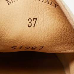 Pre Owned Loro Piana Summer Charms Walk Size 37 Beige Suede Loafers