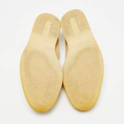 Pre Owned Loro Piana Summer Charms Walk Size 37 Beige Suede Loafers