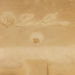 مملوكة مسبقًا Loro Piana Summer Charms Walk Size 38.5 Dark Brown Suede Slip On Loafers