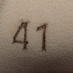 مملوكة مسبقًا حذاء كاحل لورو بيانا أوبن ووك نسيج محبوك رمادي فاتح مقاس 41