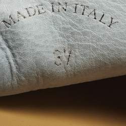 مملوكة مسبقًا حذاء لوفرز لورو بيانا سامر ووك سويدي سماوي مقاس 37