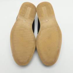 Pre Owned Loro Piana Summer Charms Walk Size 38 Blue Suede Loafers