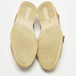 مملوكة مسبقًا حذاء لوفرز لورو بيانا سامر والك سويدي وردي بدلايات سليب أون مقاس 38