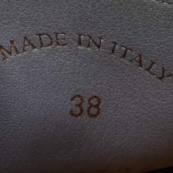 Pre Owned حذاء لوفرز لورو بيانا سامر تشارمز سويدي أزرق مقاس 38