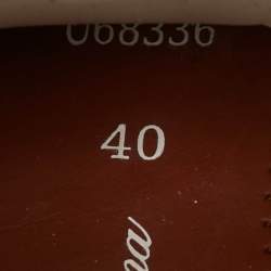 Pre Owned Loro Piana 360 LP Flexy Walk Size 40 Beige/Grey Knit Fabric Low Top Sneakers