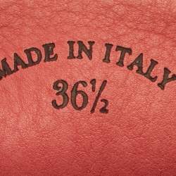 Pre Owned Loro Piana Summer Walk Size 36.5 Pink Suede Loafers