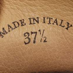 Pre Owned Loro Piana Summer Charms Walk Size 37.5 Beige Suede Loafers